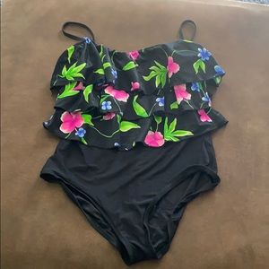 18W one piece swimsuit.